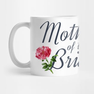 Elegant Mother of the Bride Wedding Calligraphy Mug